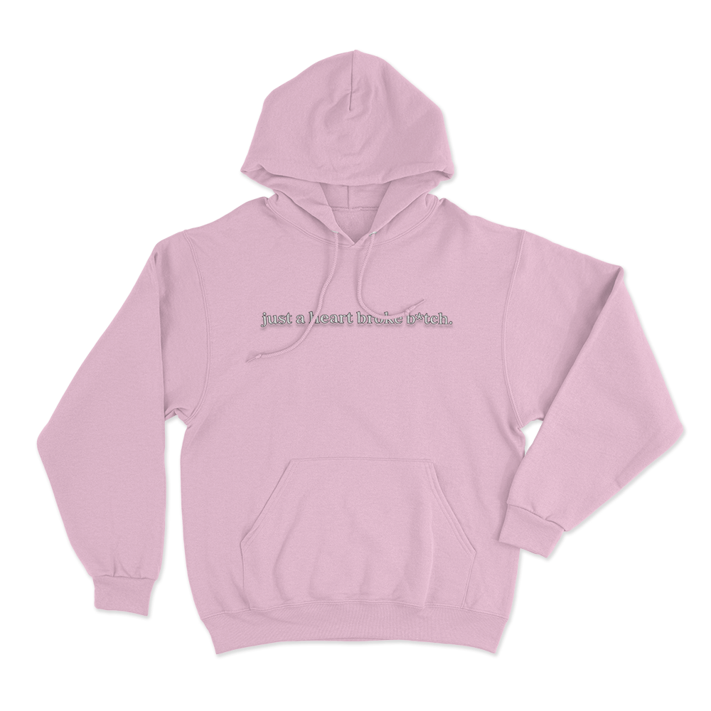 Just A Heart Broke Btch. Unisex Hoodie Pink Just A Heart Broke Btch. Unisex Hoodie Pink