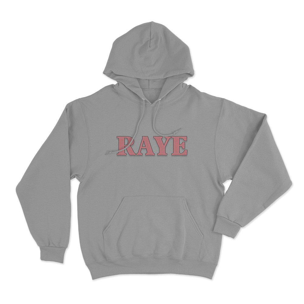 RAYE Logo Unisex Hoodie Grey RAYE Logo Unisex Hoodie Grey