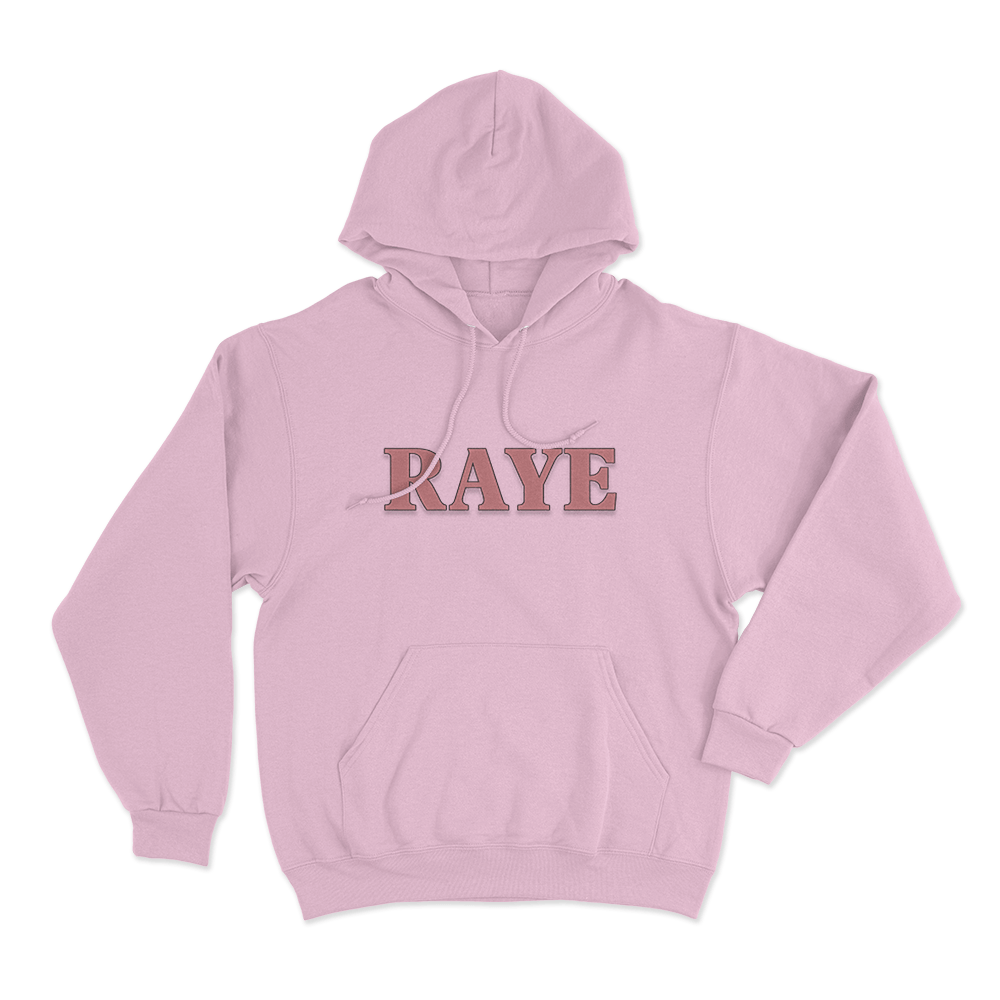 RAYE Logo Unisex Hoodie Pink RAYE Logo Unisex Hoodie Pink