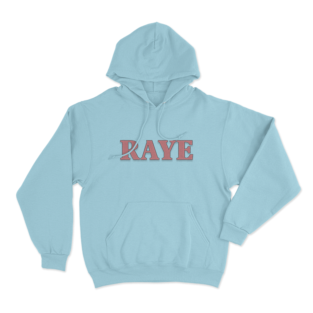RAYE Logo Unisex Hoodie Sky Blue RAYE Logo Unisex Hoodie Sky Blue
