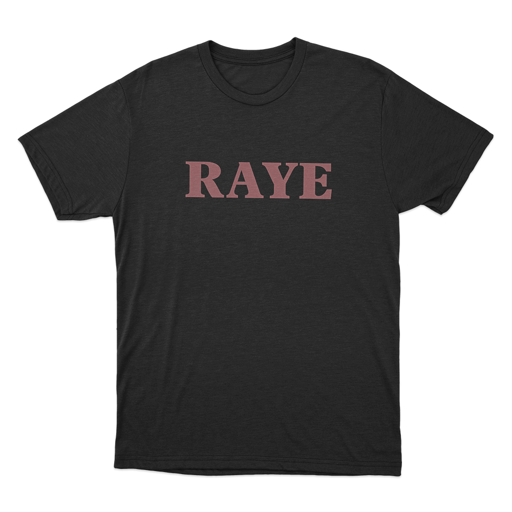 RAYE Logo Unisex T Shirt Black RAYE Logo Unisex T Shirt Black