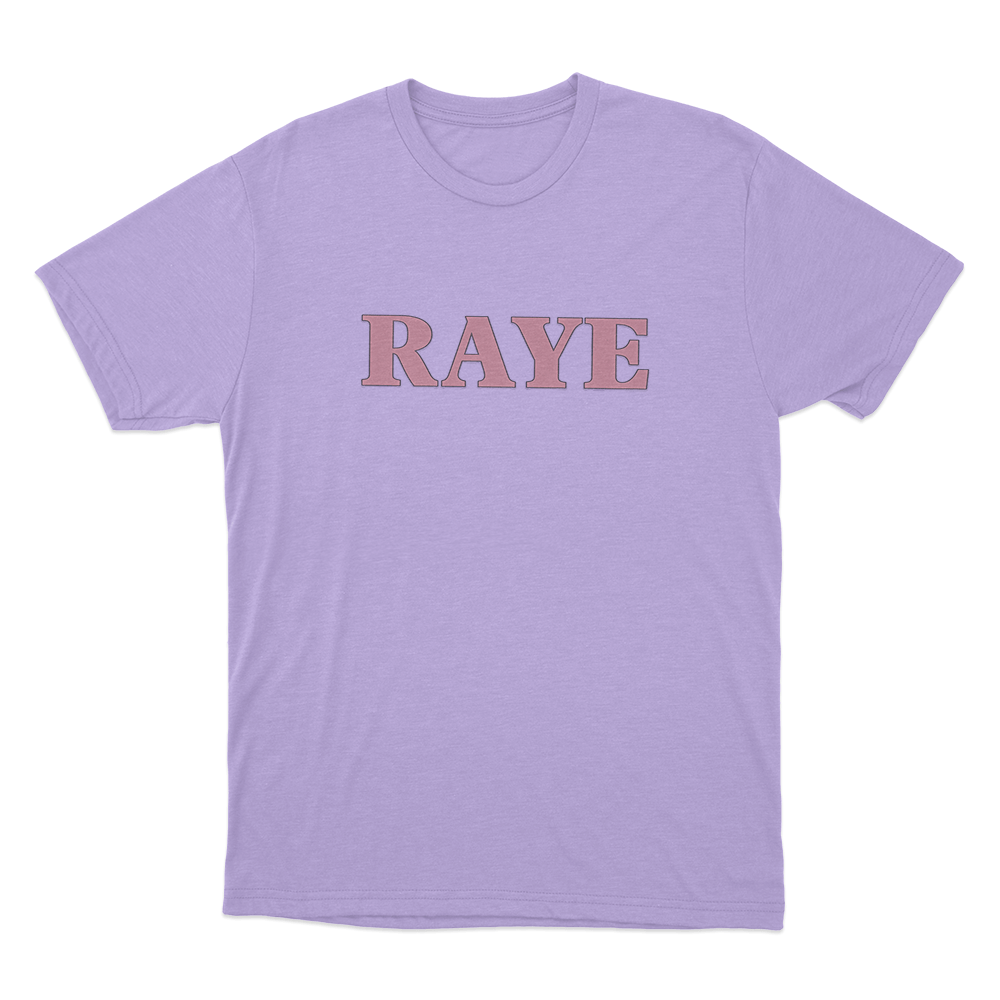 RAYE Logo Unisex T Shirt Purple RAYE Logo Unisex T Shirt Purple